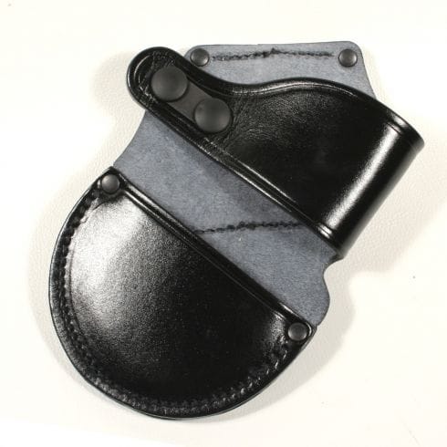 Price Western Rigid Leather Cuff holder - Police Supplies