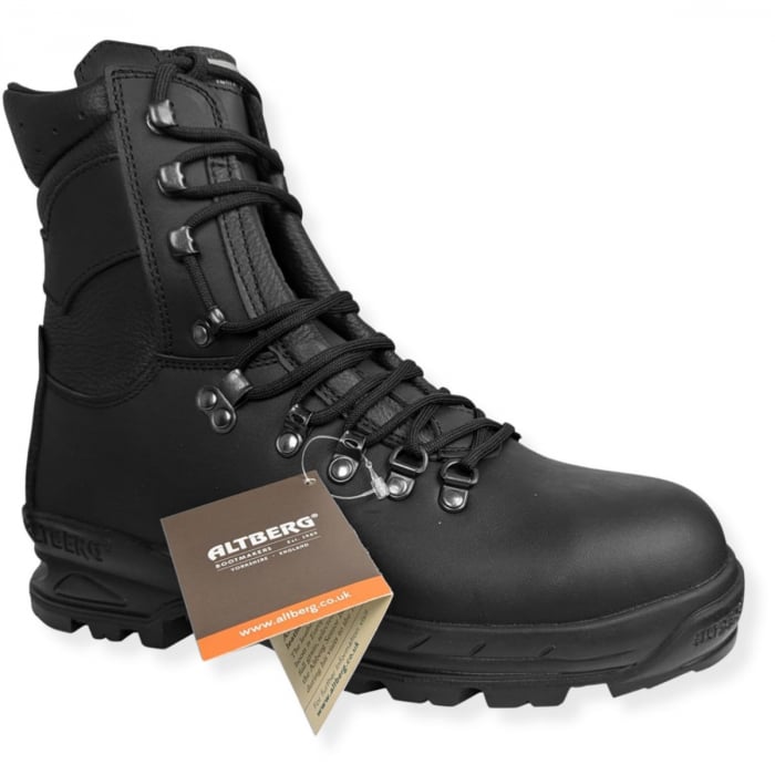 The Original Alt berg P3 Police Safety Boots in black