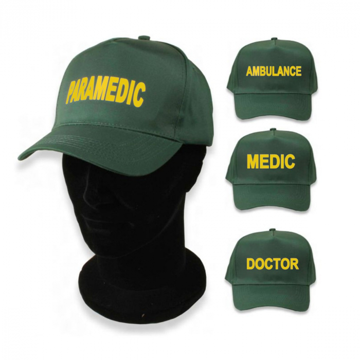 Green Medic - Paramedic Baseball Cap