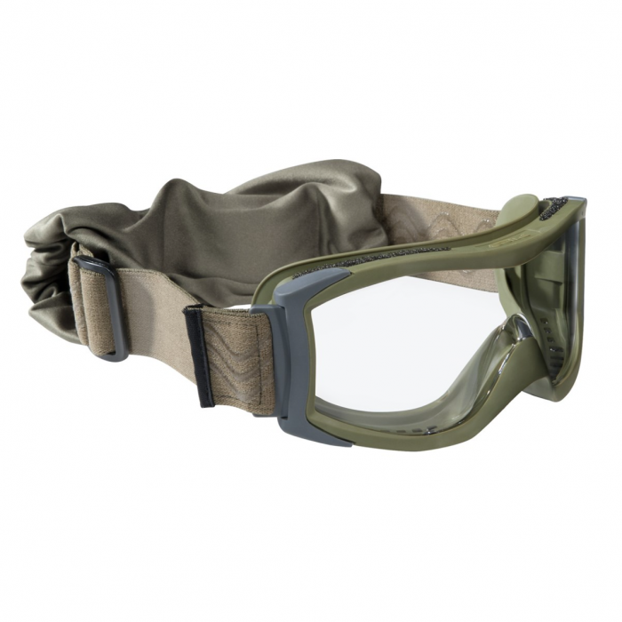 Bolle X1000 Ballistic Tactical Goggles Sand Frame Clear Lenses