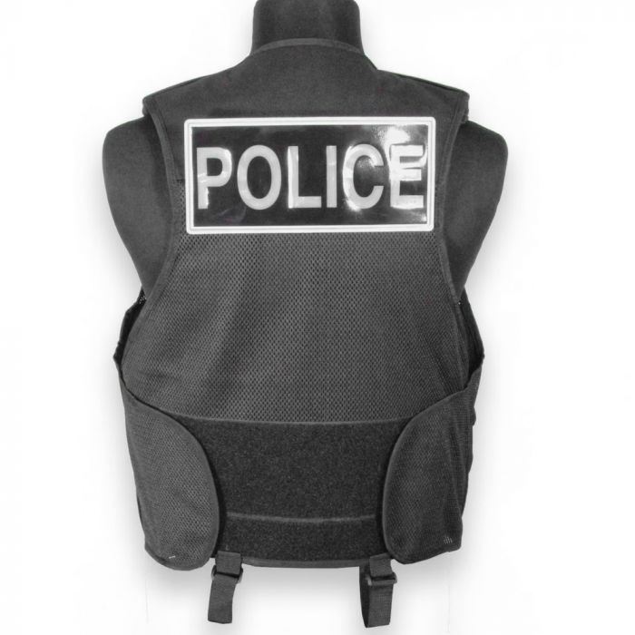 Protec tactical vest with Peter Jones CS spray and BWV dock - Police ...