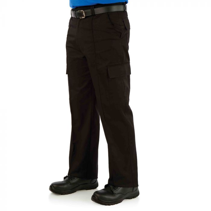 Women's Black Cargo Trousers - Police Supplies