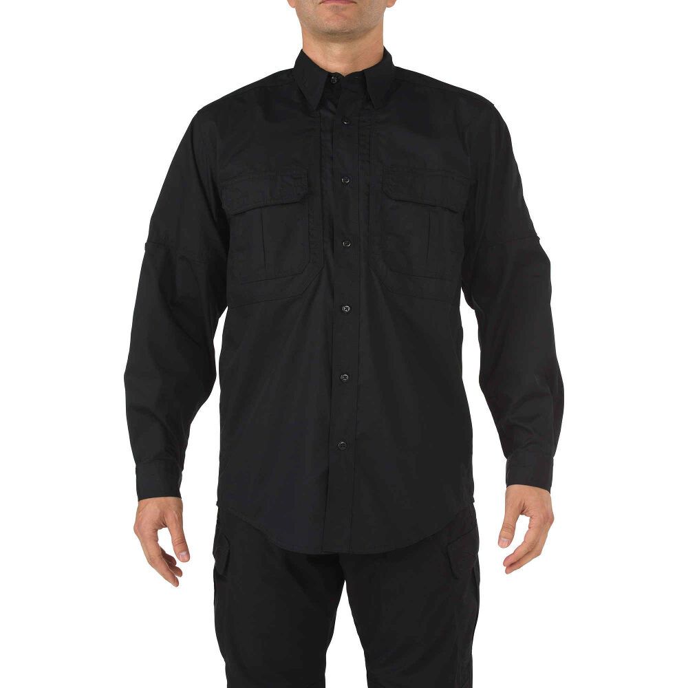 5.11 TACLITE Pro Long Sleeve Shirt Black - Police Supplies