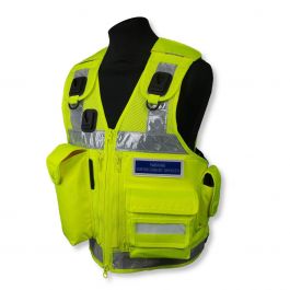 Protec Yellow One Size Fits All Civil Enforcement Vest