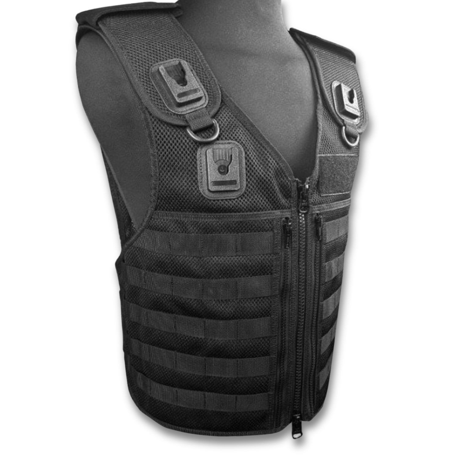 The Protec Molle Tactical Vest - Next day delivery - Price Guarantee